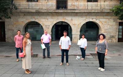 El Ayuntamiento de Galdakao y La Asociación Empresarial del Polígono Industrial Erletxe firman un acuerdo para impulsar el polígono
