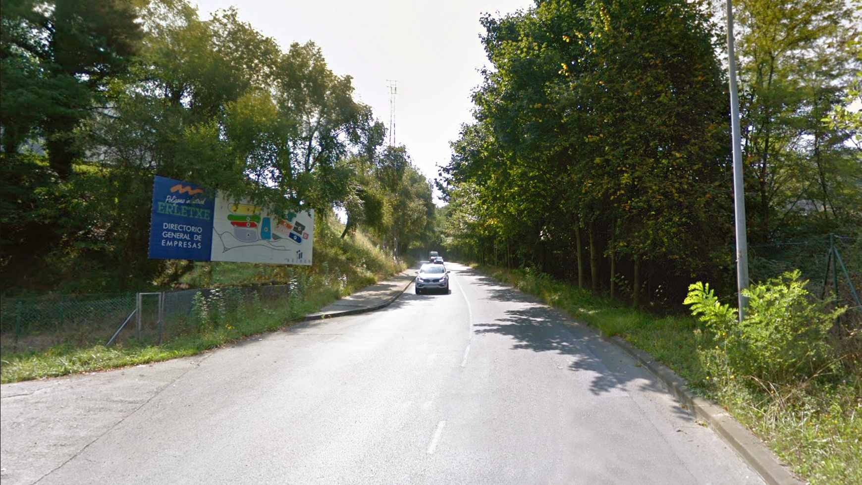 Inicio Polígono Industrial Erletxe